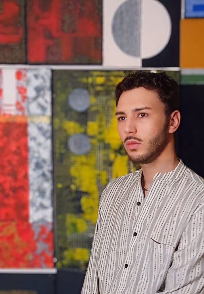 Karim Chatti, artiste peintre : une vision de l'abstraction.